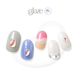 [RAINBOW DROPS] GLAZE GEL NAIL – DREAMING CLOUD