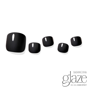 Monotone: [FULL COLOUR] GLAZE GEL PEDI – BLACK INK