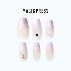 Chic Coffin: [CHIC COFFIN] MAGIC PRESS NAIL - SPARKLING LILAC