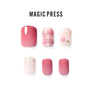 Merry Christmas: [LOVELY DAY] MAGIC PRESS NAIL - LOVE ROSIE