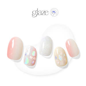 [GOOD LUCK NAIL] GLAZE GEL NAIL – SWEET HEART NAIL
