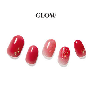 Glow Gel Nail: [ADORABLE] GLOW GEL NAIL – STRAWBERRY JAM