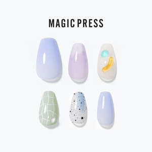 Love Diary: [LOVE DIARY] MAGIC PRESS NAIL - PASTEL FILM