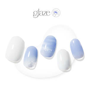 [HAPPINESS] GLAZE GEL NAIL – SKY MARBLE