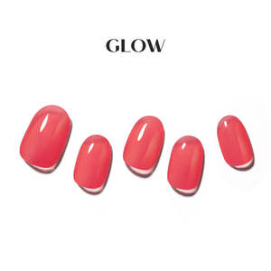 [COLOUR RANGE] GLOW GEL NAIL – JUICY RED