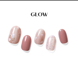 [MAUVE LOVE] GLOW GEL NAIL – MAUVE PINK ROSE