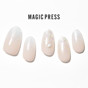 Jade Flower: [JADE FLOWER] MAGIC PRESS NAIL - SHINING PEARL