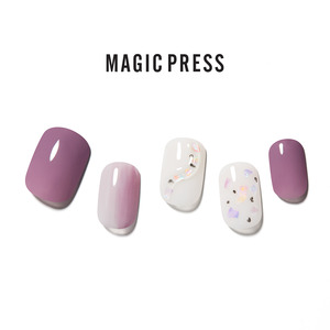On The Ground: [ON THE GROUND] MAGIC PRESS NAIL - TERRAZZO TAIL