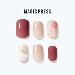 Mulberry: [MULBERRY] MAGIC PRESS NAIL - PEONY BLOSSOM