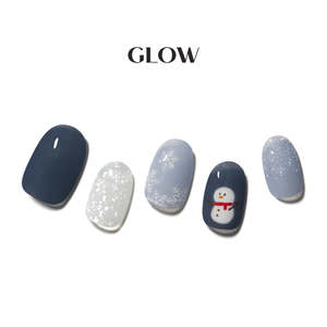 [HAPPY SNOW] GLOW GEL NAIL – HAPPY SNOW