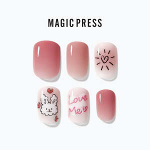 Happy Day: [HAPPY DAY] MAGIC PRESS NAIL - LOVE RABBIT