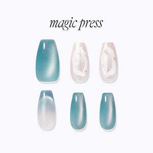All: [STARLIT] MAGIC PRESS NAIL - EMERALD SKY