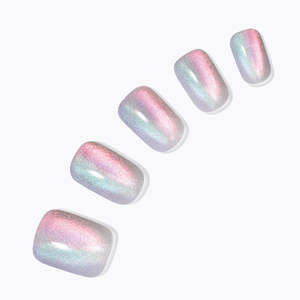 All: [NIGHT SKY] MAGIC PRESS NAIL - AURORA BLUE