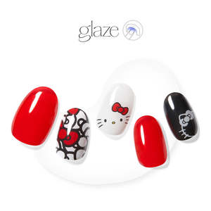 [SANRIO] GLAZE GEL NAIL - CLASSIC RIBBON