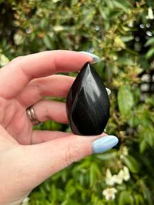 Crystals: Black Obsidian Mini Flame