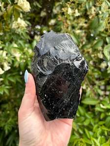 Crystals: Black Obsidian Rough Piece A