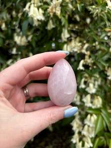 Crystals: Rose Quartz Egg A
