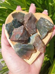 Crystals: Bloodstone Jasper Rough Piece Small