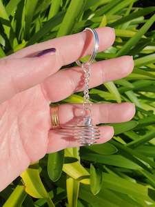 Keyrings: Spiral Cage Keyring