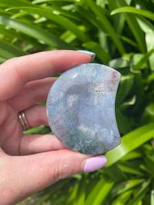 Stars Moons: Moss Agate Moon C