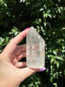Clear Quartz Rough Point E