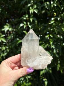 Points Towers: Clear Quartz Rough Point A