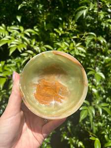 Bowls: Banded Calcite Bowl Small E