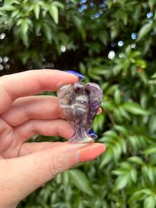 Crystals: Chevron Amethyst Angel Medium