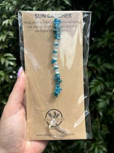 Apatite & White Cats Eye | Moon Sun Catcher
