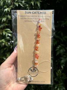 Citrine & Carnelian | Moon Sun Catcher