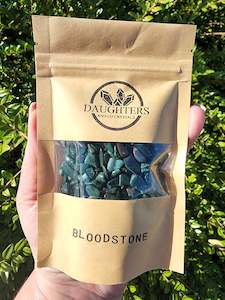 Bloodstone Crystal Chip 100 gms Bag