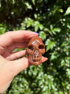 Skulls: Mahogany Obsidian Large Skull