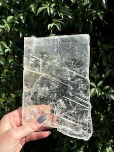 Crystals: Window Selenite Piece E