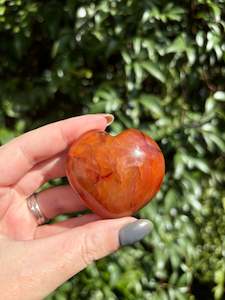 Crystals: Carnelian Heart G