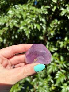 Amethyst Phantom Polished Point B