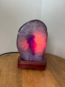 Purple Agate Lamp 2 kgs