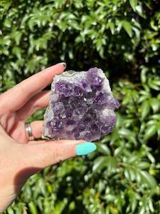 Amethyst Cluster Dark A