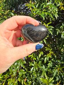 Crystals: Blue Tigers Eye Heart B