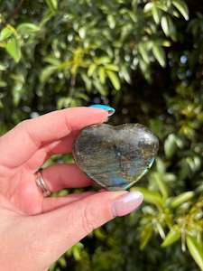 Crystals: Labradorite Heart K