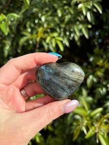 Crystals: Labradorite Heart J