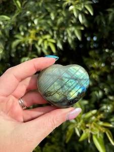 Crystals: Labradorite Heart H