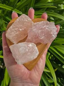 Rose Quartz Rough Piece Large