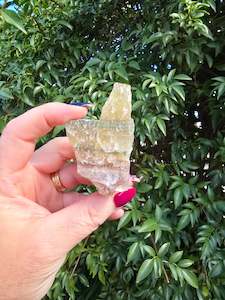 Yellow Fluorite Rough Piece C