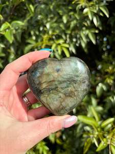 Labradorite Heart F