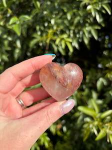 Hearts: Fire Quartz Heart B
