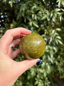 Green Opal Sphere D