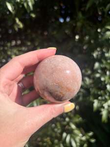 Pink Amethyst Druzy Sphere B