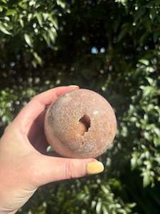 Pink Amethyst Druzy Sphere A