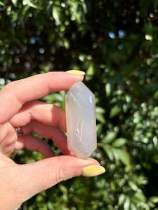 Druzy Agate Double Terminated Point D