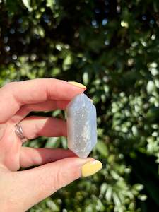 Druzy Agate Double Terminated Point C